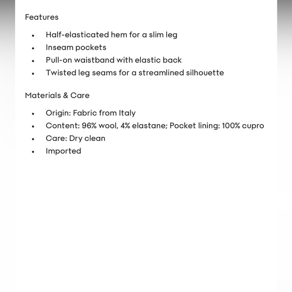 Aritzia Babaton Dexter pants - Picture 2 of 4